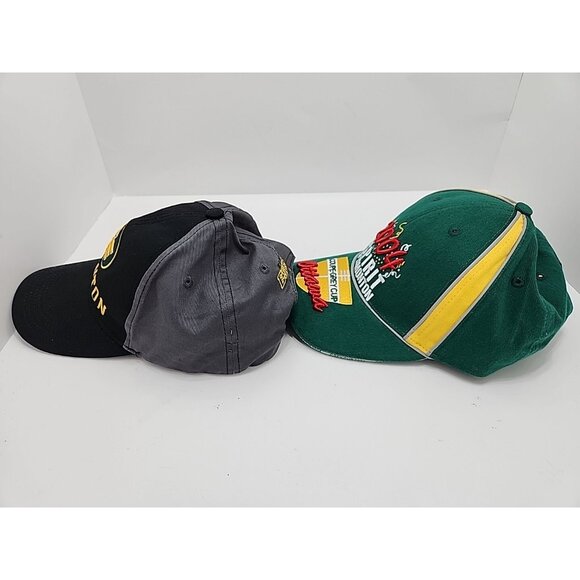 Two Edmonton Elks Eskimo’s Caps Hats CFL Football Men’s Grey Cup Adjustable - Picture 3 of 11